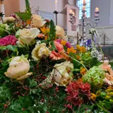 blomster i begravelse