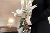 blomst i begravelse