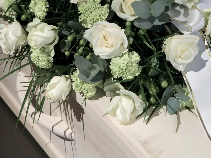 hvite blomster