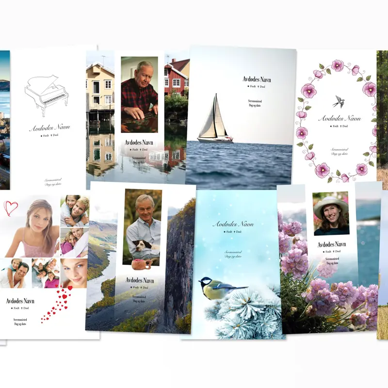 programmer til begravelsessermoni